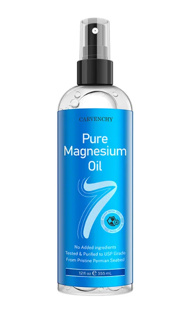 Spray all'olio di magnesio puro: allevia la fatica, rilassa i muscoli e nutre la pelle.